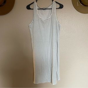 NWOT Women’s Sonoma Plus Size Striped Mini T-shirt Tank top Sleeveless Swing